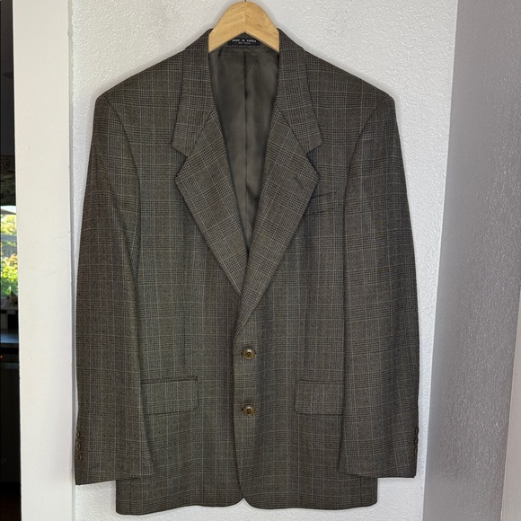Alfani Wool Blazer Sports Coat Vintage 2 button closure 38 - Picture 1 of 7